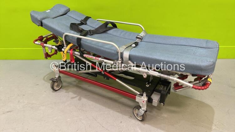 Ferno Falcon Six Hydraulic Ambulance Stretcher with Mattress (Hydraulics Tested Working)