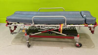 Ferno Falcon Hydraulic Ambulance Stretcher with Mattress (Hydraulics Tested Working) - 2