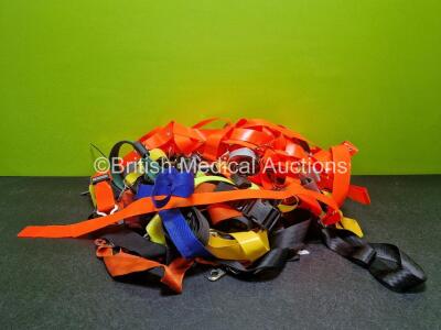 Job Lot of Various Ambulance Safety Straps