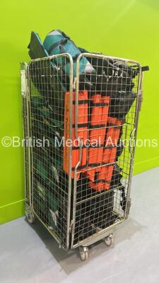 Cage of Ambulance First Response Bags and Frac Immobilisers (Cage Not Included) - 2