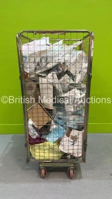 Cage of Mixed Consumables Including Intersurgical Solus 3, Bardia Aqua Matic and Medical Version Double Pumps Cassettes (Cage Not Included - Out of Date) *May Contain Sharps*