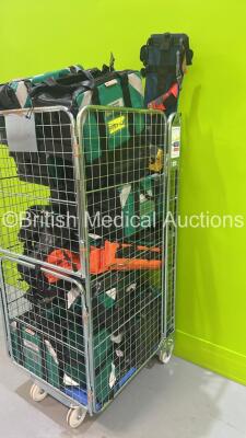 Cage of Ambulance First Response Bags and Frac Immobilisers (Cage Not Included) - 3