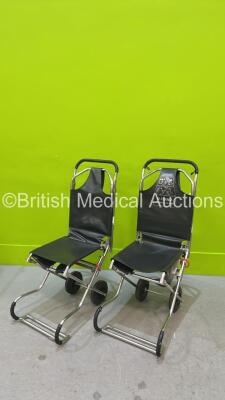 2 x Ferno Compact Track Chairs