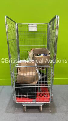 Mixed Cage Including Consumables, Straps and Bags (Cage Not Included - Out of Date) *May Contain Sharps*