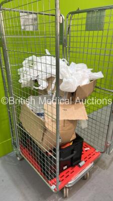 Mixed Cage Including Consumables, Straps and Bags (Cage Not Included - Out of Date) *May Contain Sharps* - 6