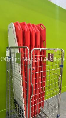 Cage of 8 x Spinal Boards (Cage Not Included) - 2