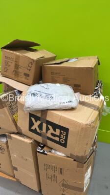 Pallet of Heather Grey Polo Shirts (Mix of Sizes) - 3