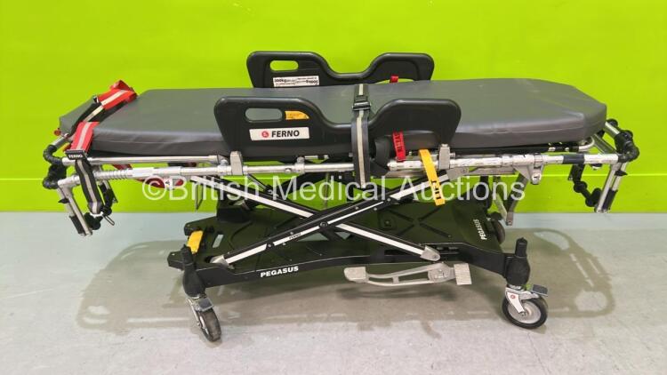 Ferno Pegasus Hydraulic Ambulance Stretcher with Mattress (Hydraulics Tested Working)