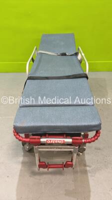 Ferno Falcon Hydraulic Ambulance Stretcher with Mattress (Hydraulics Tested Working) - 2