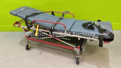 Ferno Falcon Hydraulic Ambulance Stretcher with Mattress (Hydraulics Tested Working)