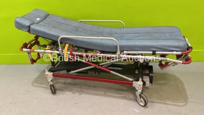 Ferno Falcon Six Hydraulic Ambulance Stretcher with Mattress (Hydraulics Tested Working)