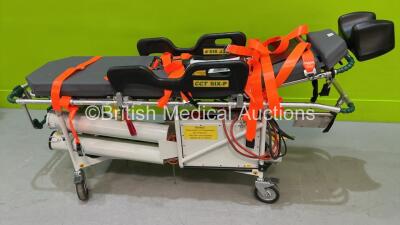 Ferno CCT Six-P Critical Care Trolley with Mattress, Harness, LSU Docking Station and Straps *S/N CCT-1203* - 3