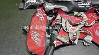 5 x Ferno Pedi-Mate Infant Ambulance Straps in Bags - 2