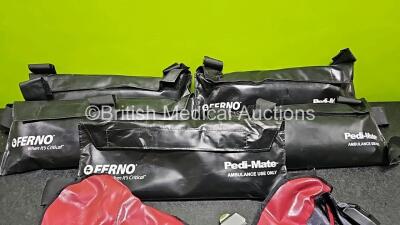 5 x Ferno Pedi-Mate Infant Ambulance Straps in Bags - 5