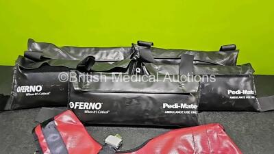 5 x Ferno Pedi-Mate Infant Ambulance Straps in Bags - 6