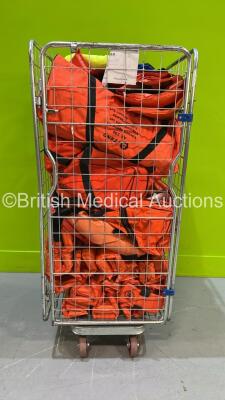 Cage of Splints, Evacuation Mattresses and Bags (Cage Not Included)