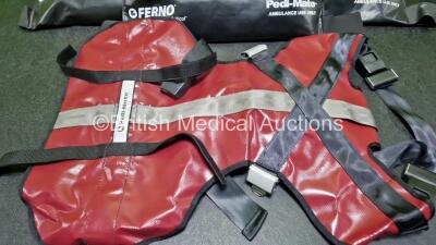 5 x Ferno Pedi-Mate Infant Ambulance Straps in Bags - 5