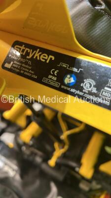 Stryker Power Pro TL Ref 6550 Electric Ambulance Stretcher with Mattress (Powers Up with Battery and Charger) *S/N 2004003700064* - 10