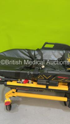 Stryker Power Pro TL Ref 6550 Electric Ambulance Stretcher with Mattress (Powers Up with Battery and Charger) *S/N 160941850* - 6