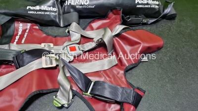 5 x Ferno Pedi-Mate Infant Ambulance Straps in Bags - 3