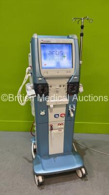 Gambro Artis Dialysis Machine Running Hours 30985 (Powers Up)