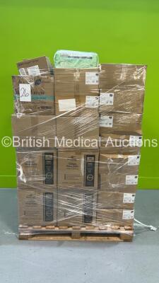 Pallet of Mixed Consumables Including Instramed Nail Brush Pack and Hand Towel Packs, Robinson Instrapac Hartman Crocodile Forceps and Glucorx Nexus Meter Kits (Out of Date) ***RAK***