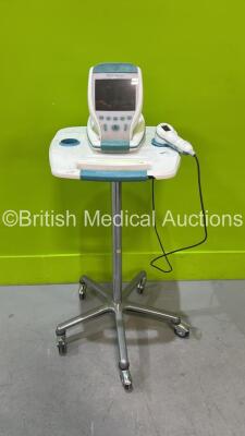 Verathon BVI 9400 Bladder Scanner with Transducer (No Power - Suspect Flat Battery - Damage to Unit and Probe - See Pictures) *S/N B4004443* **A/N NA**