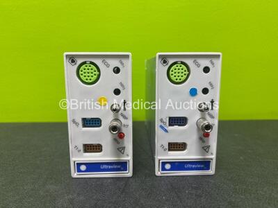 2 x Spacelabs Medical Ultraview SL Model 91496 *SN 001697 / 112474*