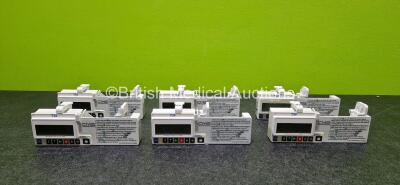 6 x CME Mckinley T34 Syringe Pumps *All Mfd 2019* (All Power Up with Required Service - See Photos)