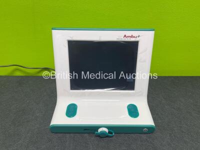 Ambu Ascope Monitor Ref 401001001 with Power Supply *SN P09C1176* *OXF*