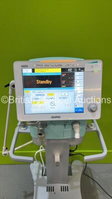 Aeonmed VG70 Ventilator Software Version 2.00, Running Hours 1248h 57m with 1 x Hose on Stand *Mfd 06-2020* (Powers Up) - 2