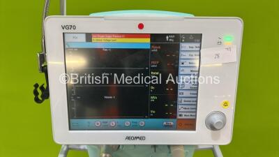 Aeonmed VG70 Ventilator Software Version 2.00, Running Hours 656h 55m with 1 x Hose on Stand *Mfd 06-2020* (Powers Up) - 5