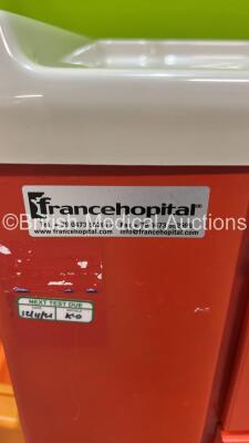 4 x francehopital Crash Trolley's - 6