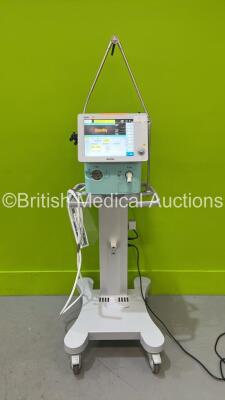 Aeonmed VG70 Ventilator *Mfd - 2020* Software Version - 2.00, Runtime Hours - 30h 22m with Hose on Stand (Powers Up)