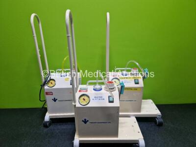 3 x Therapy Equipment Suction Units (All Power Up)