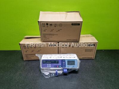 3 x Smiths Medical Graseby 2100 Syringe Pump *Mfd 2020* (All Like New in Box)