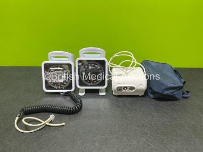 Job Lot Including 1 x Omron Comp Air Unit, 2 x Welch Allyn Scales