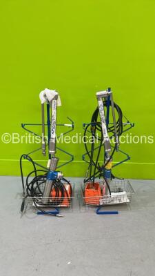 2 x Smith and Nephew Hip Positioning Systems with Hoses and Accessories