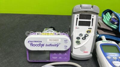 Mixed Lot Including 8 x Welch Allyn SureTemp plus Thermometers, 1 x AND UA-767 Digital Blood Pressure Monitor, 1 x Nutricia Flocare Infinity Unit, 1 x Masimo Set Rad 5 Unit - 5