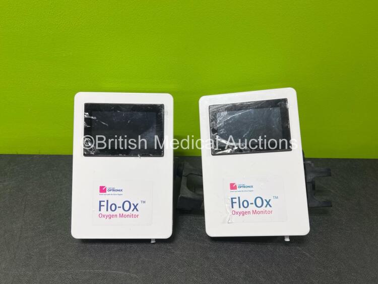 2 x Oxford Optronix Flo-Ox Oxygen Monitors