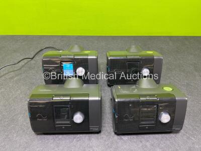 4 x ResMed Airsense 10 Autoset CPAP Units (All Power Up with Stock Power Supply) *SN 23232336278 / 23232484106 / 23242238272 / 23193554816*