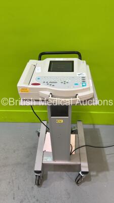 GE MAC 1200ST ECG Machine on Stand (Powers Up) *SN na*