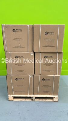 Pallet of 12 Boxes of Nutwell Medical 10m Luer Slip Syringes (Out of Date) ***RAK***