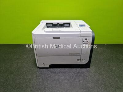 Hewlett Packard P3015 Laserjet Printer (Powers Up)