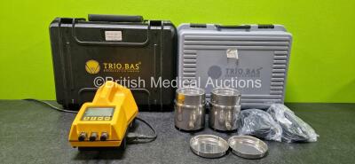 Orum Trio Bas Biological Air Sampler Ver 02.27 (Powers Up) with 1 x Orum Battery Charger and 2 x Isolators in Cases