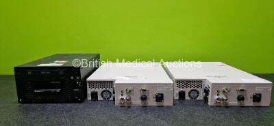 Job Lot Including 1 x Boston Scientific Imaging Processor iLab Ultrasound Imaging System Model 90406344-02 **HDD Removed** (Powers Up) and 2 x Boston Scientific Imaging Processor iLab Ultrasound Imaging System Units Model 90368549-04 **Both HDD Removed*