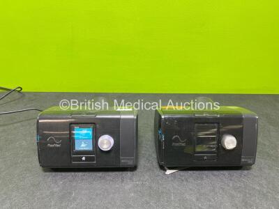 2 x ResMed Airsense 10 Elite CPAPS and 1 x Power Supply (All Power Up) *SN 23182922381 / 23192831516*