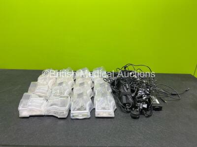 Job Lot Including 16 x Resmed Humidifiers, 10 x Resmed Power Supplies