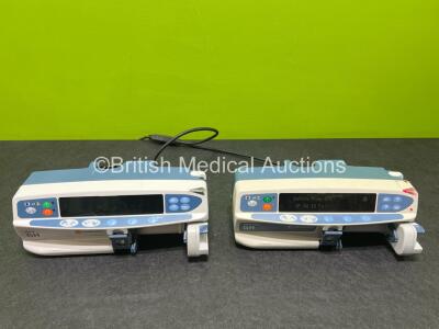 Job Lot Including 1 x Carefusion Alaris Plus GH Syringe Pump, 1 x Carefusion Alaris GH Syringe Pump (1 x Powers Up, 1 x Draws Power)