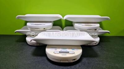 5 x Tanita Model 1580 Baby Weighing Scales in 4 x Carry Bags